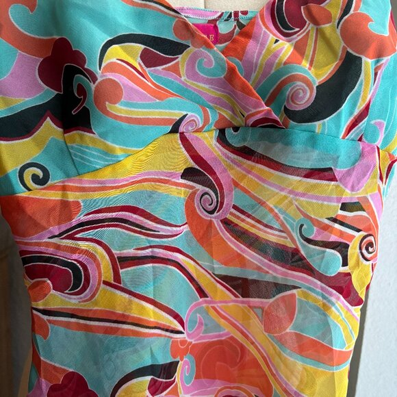 Multicolor Mesh top - Picture 5 of 5